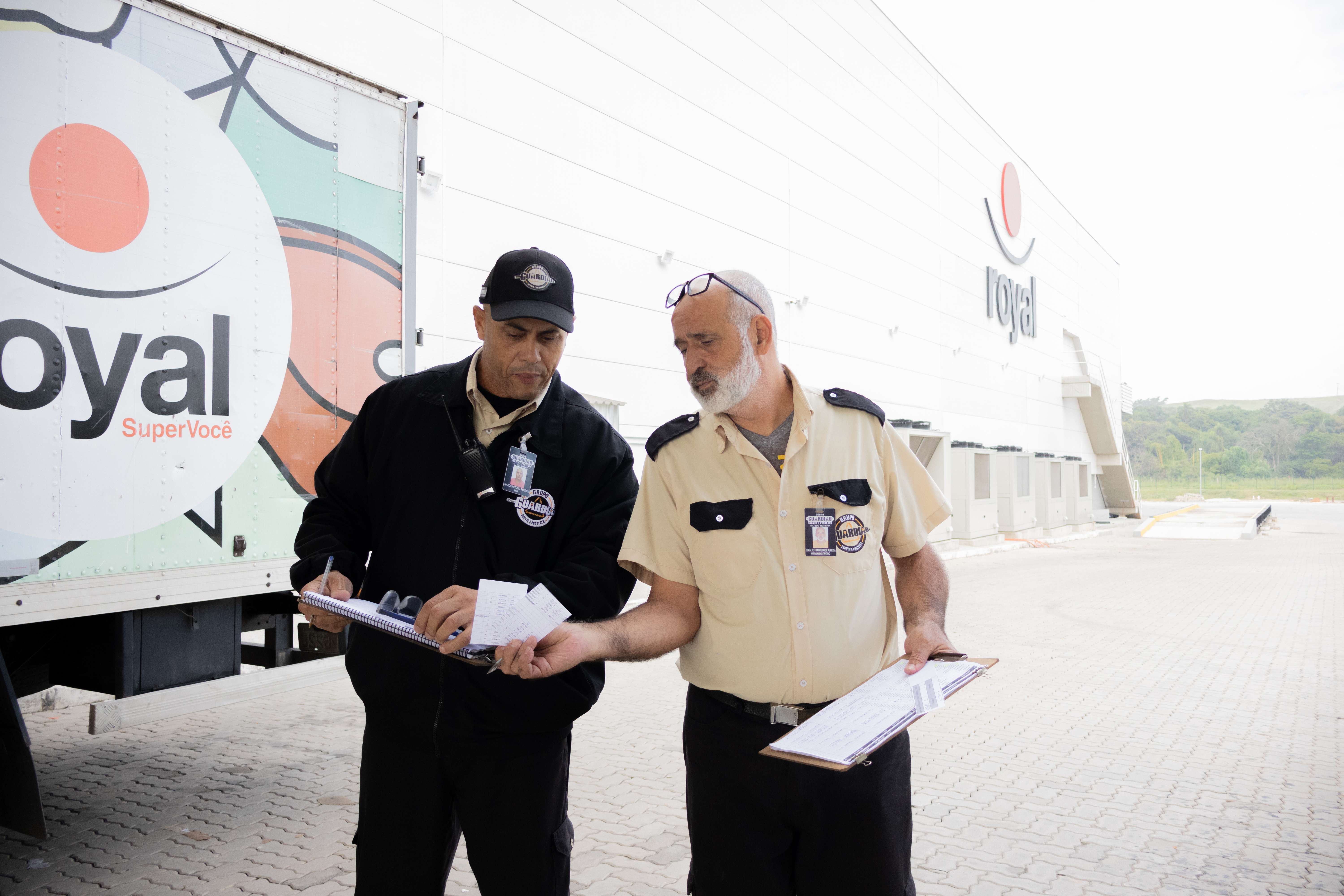 Controle de perímetro por vigia